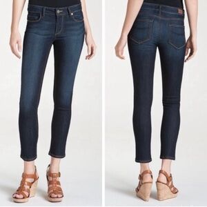 PAIGE Deep Purple Kylie Crop Jeans. Size 30